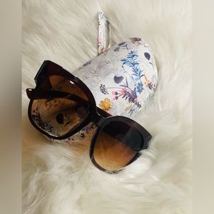 #2 Ellure Eyewear Brown Sunglass Set